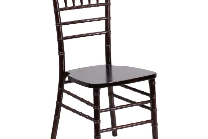 Add elegance to your fine dining establishment with this classically styled chiavari chair. Chiavari chairs demonstrate warmth and can be used as is around banquet tables or in rows at outdoor wedding ceremonies. Embellish by adding white or colorful chair covers to match your event colors and seal with a sash. Place these dining chairs around your kitchen or dining room table for an opulent seating arrangement. If you're an event planner or manage a banquet facility place these ballroom chairs around a decorated banquet table to provide inspiration to potential clients. Chiavari chairs are popular rental chairs to purchase for your event rental business as more people plan out their own events and are unable to store chairs after huge events and parties. The chairs stack up to 10 high to be stored away when not in use and are easy to clean after events. A heavy-duty construction with reinforced stress points and a 1100 pound static weight capacity