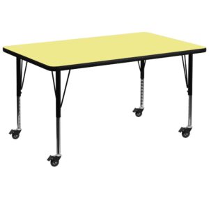 This Rectangle Activity Table is a must have for daycare