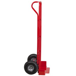 pull and guide for a no hassle walk. The large rear wheels make it easy to rollover bumps. When in need of a heavy duty stack chair dolly to arrange your next spectacular event