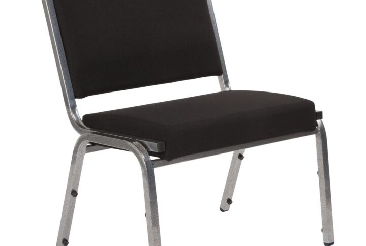 Provide safe seating for all patients in the hospital and healthcare industry with these medical grade reception chairs. The armless chair provides unrestricted access and seating comfort for heavier than average users. Settle in faster with a 21.5" extra wide seat with thick cushioning while the supportive 18-gauge tubular frame withstands up to 1500 pounds. Assemble group therapy sessions placing these metal chairs in a circle. These bariatric guest chairs can be used for temporary sessions or setup permanently in your waiting room. For temporary usage