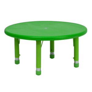 Interaction with other kids is essential for developing tots and a round activity table allows for this interaction to happen effortlessly. Perfect as a classroom table