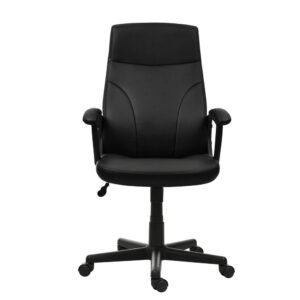 made of Techniflex upholstery. It comes with a 5 star nylon base with nylon dual casters