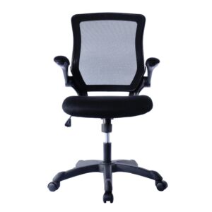 lightweight office chair that features breathable mesh back support