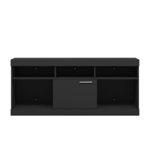 this Techni Mobili TV stand is the ultimate focal point for your bedroom