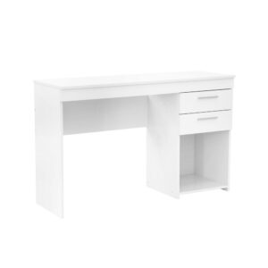 Our contemporary workstation desk brings a touch of sophistication to your workspace. Its design is ideal for home offices
