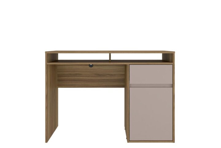 The Classic Computer Desk from Techni Mobili is a must-have for your home office and workspace. It has a modern look with clean lines and traditional design. Manufactured with engineered wood