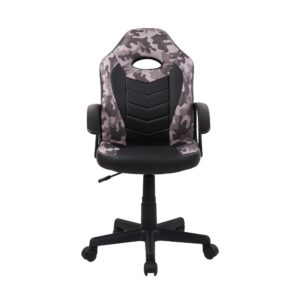 perfect choice for sprucing up the study/gaming environment. The pneumatic height-adjustable mechanism and contoured armrests ensures an ultimate seating experience. Colors: Pink and Grey