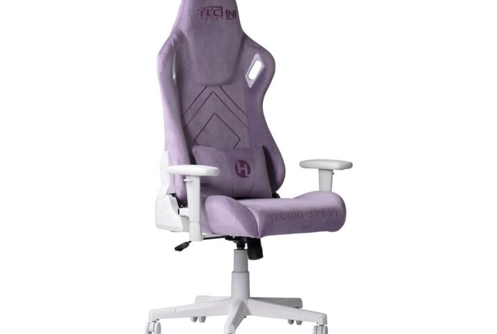 Elevate your gaming experience with the state-of-the-art Techni Sport Velvet Gaming chair. Whether you prefer a vibrant purple or classic white gaming chair