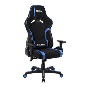 Be fully immersed in your virtual experience with this TSF71 Gaming Chair. Put the fun in functional with this amazing gaming chair for a real gaming experience. Upholstered with rich fabric