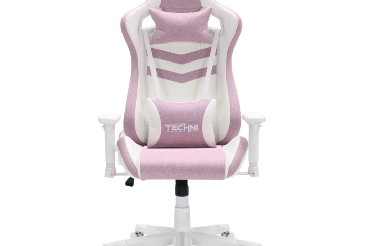 The Techni Sport TS86 Pastel colors fabric gaming chair brings 3 fresh pastel colors combined to add to a cool vibe to your everyday gaming sessions