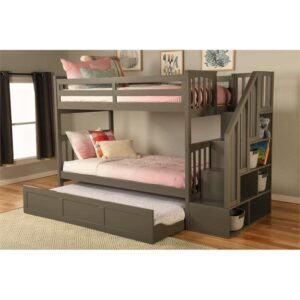 this bunk bed will hold up to your lifestyle.