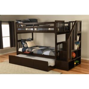 this bunk bed will hold up to your lifestyle.