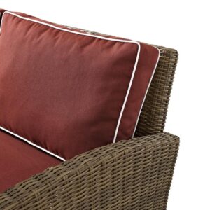 making this loveseat both durable and stylish. With its modular design and open left side