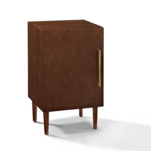 The classic mid-century modern design of the Everett Record Player Stand is the perfect complement to your treasured turntable and precious vinyl. Sized perfectly to accommodate most component record players