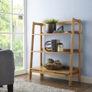 the Landon Bookcase features a sleek and functional frame. Perfect for books and other decor