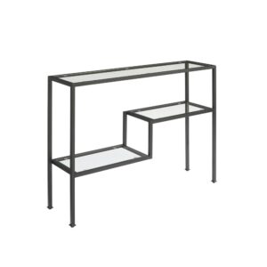 Modern simplicity is the hallmark of the Sloane Console Table. Ready to display your favorite books or decor