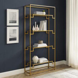 the Celeste Etagere elevates everyday home organization. Made from sturdy steel