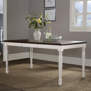 the Shelby Dining Table is the ideal spot for a family meal. With room for six