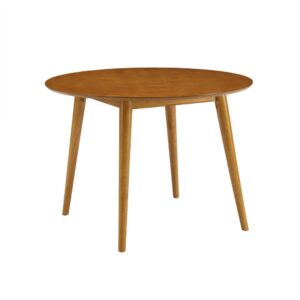 this table’s clean lines and tapered legs evoke a simplicity of years gone by. At home in a kitchen or dining room