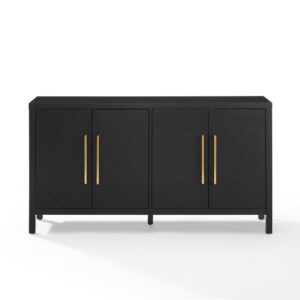 Elevate your at-home storage with the stunning style of the Darcy Sideboard. With two large cabinets