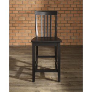these stools are an ideal addition to your kitchen or dining area. The stool set’s 24-inch seat height pairs perfectly with a counter height dining table or breakfast bar. Bring classic design to your home with the Schoolhouse 2pc Counter Stool Set.