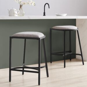 the Ellery 2pc Counter Stool Set gets the job done. The backless