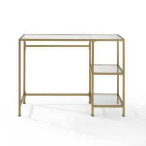 the Aimee Desk is an eye-catching addition to any home. With a sleek