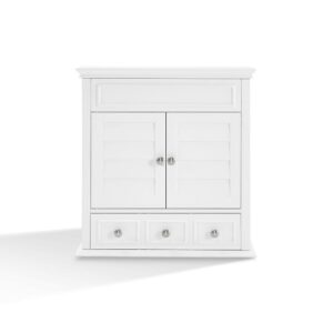 Save space while keeping your bathroom clutter neatly hidden with the Lydia Wall cabinet. Sure to be a bathroom essential