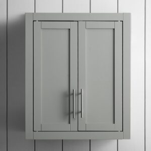 ideal for your toiletries or medicine. Mounted securely to the wall