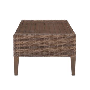this outdoor table is a unique and durable outdoor essential. Capella’s blend of cool neutral tones and natural finishes adds coastal swagger to your outdoor space.