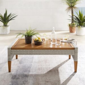 this outdoor table is a unique and durable outdoor essential. Capella’s blend of cool neutral tones and natural finishes adds coastal swagger to your outdoor space.