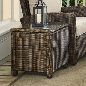 making this side table both durable and stylish. Great on its own or paired with the rest of the Bradenton collection