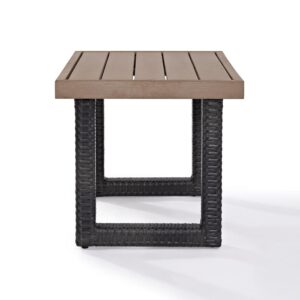Enjoy drinks by the pool with the Beaufort Outdoor Side Table. Made from durable polywood