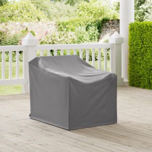 Give your outdoor chair shelter with this custom-fitted protective outdoor cover. Sewn from heavy gauge