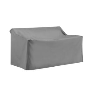 Give your outdoor loveseat shelter with this custom-fitted protective outdoor cover. Sewn from heavy gauge