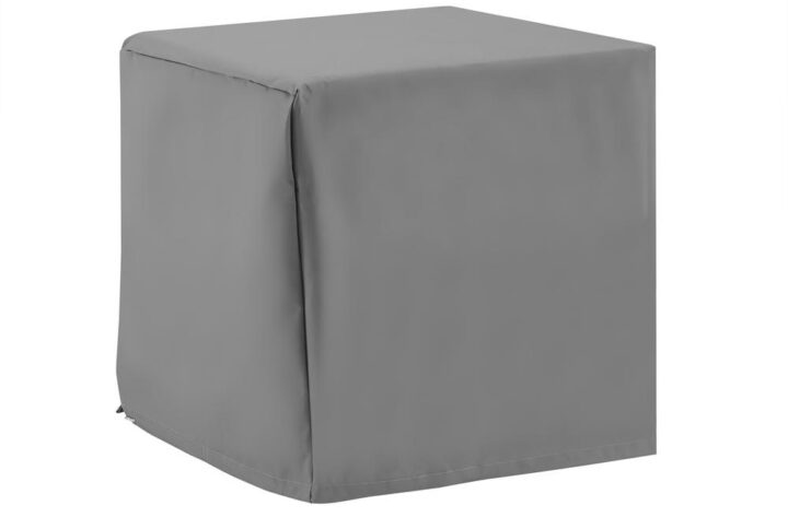Give your outdoor side table shelter with this custom-fitted protective outdoor cover. Sewn from heavy gauge