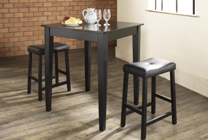 Whether it’s dinner for two or extra seating in a game room