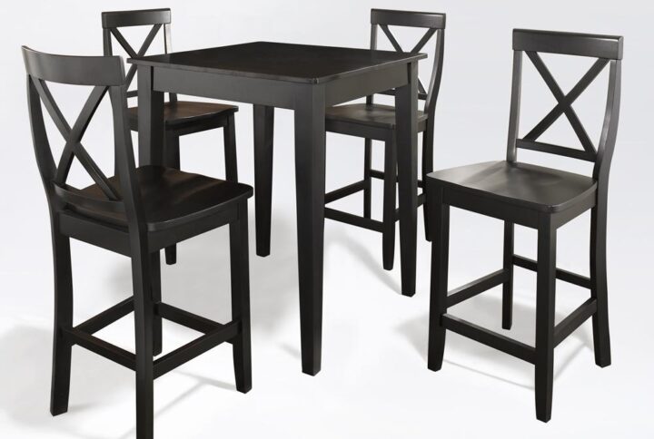 Whether it’s dinner for four or extra seating in a game room