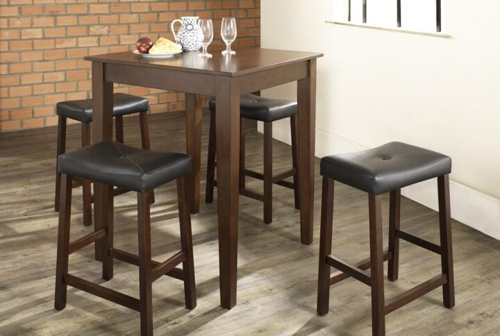 Whether it’s dinner for four or extra seating in a game room