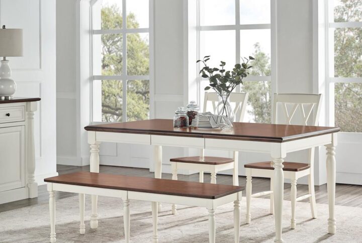 Perfect for an eat-in kitchen or dining room