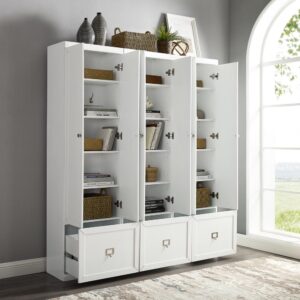 With all the storage of classic built-in cabinetry