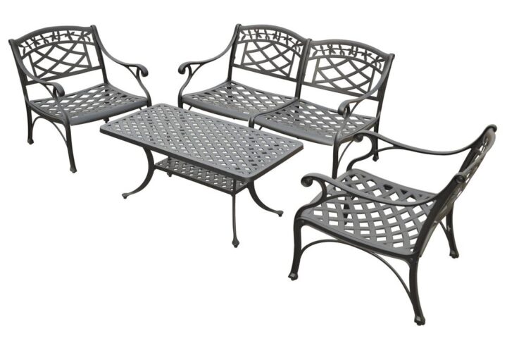 Enjoy a relaxing evening under the stars with the Sedona 4pc Conversation Set. Stylish and built to last