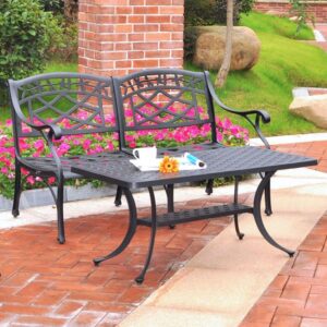 Enjoy a relaxing evening under the stars with the Sedona 2pc Conversation Set. Stylish and built to last