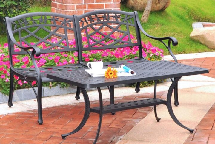 Enjoy a relaxing evening under the stars with the Sedona 2pc Conversation Set. Stylish and built to last