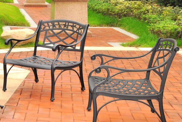 Enjoy an evening relaxing under the stars with the Sedona 2pc Outdoor Chair Set. Stylish and built to last