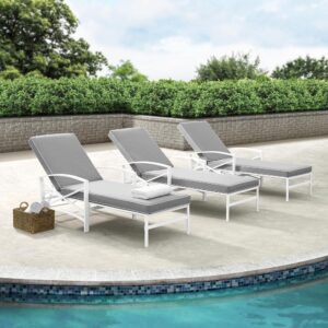 the Kaplan Chaise Lounge is a comfortable getaway in your own backyard.