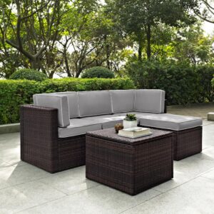 this set provides comfortable seating with thick