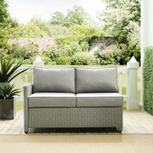 making this loveseat both durable and stylish. With its modular design and open left side
