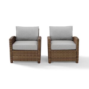 the Bradenton patio set is made for comfort without sacrificing style. Great on their own or paired with the rest of the collection