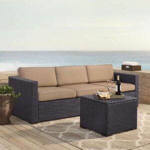 Relax and unwind with Biscayne 3pc Sofa Set.  Stylish and durable